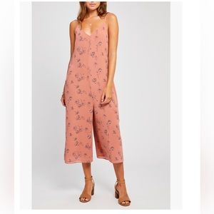 Gentle Fawn Ninette Floral Cropped Jumpsuit